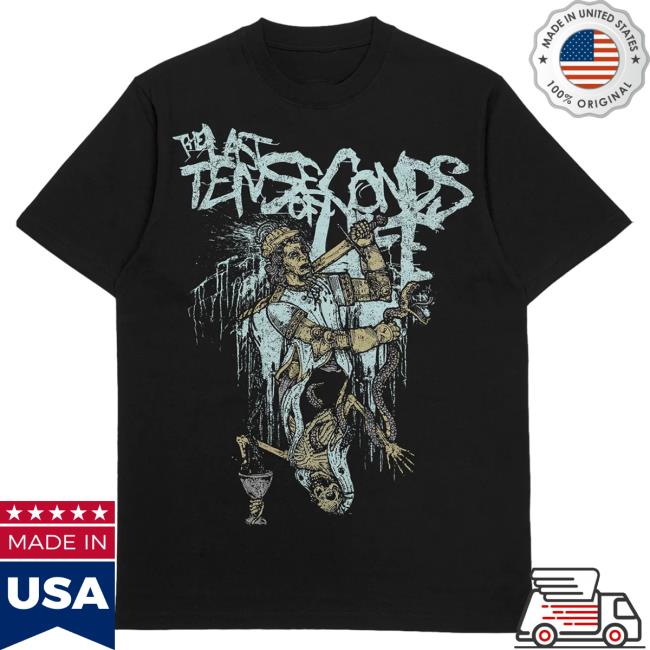 Official The Last Ten Seconds Of Life Rising Merch The Last Ten Seconds Of Life - Retribution Shirt Risingmerch