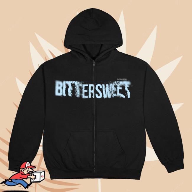 Gunna Official Merch Store Bittersweet Zip Hoody