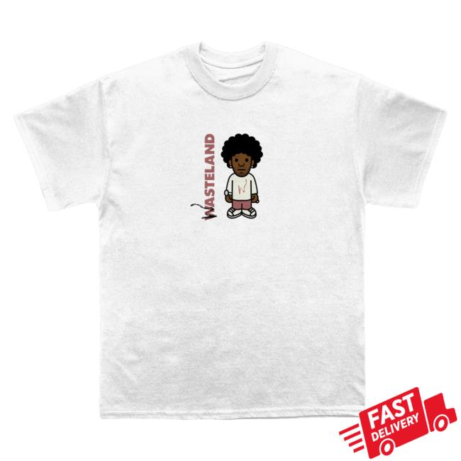 Official Cold Prints Store Merch Brent Faiyaz Brent Faiyaz Wasteland Crew neck Sweatshirt Black Coldprints BrentFaiyaz Shop