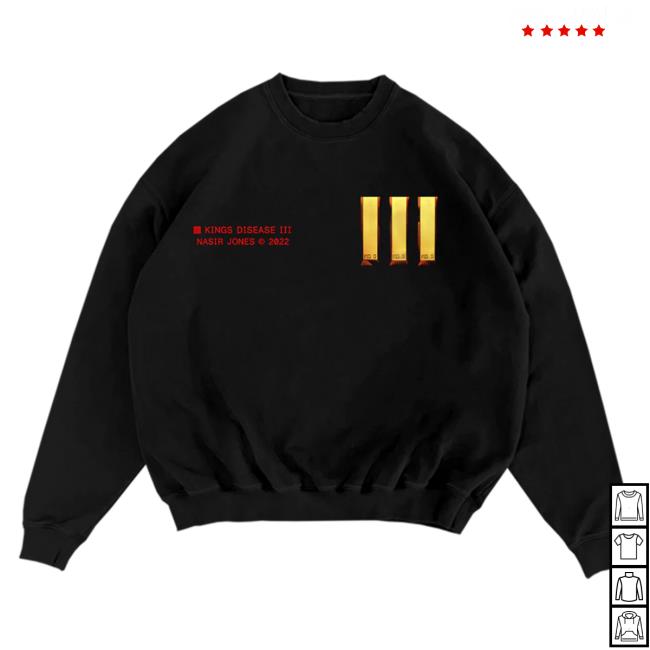 Official Nasir Jones Shop Nas Merch 20Th KDIII Pull Over Hoodie Nasirjones