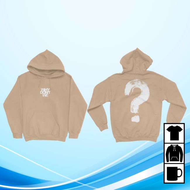Official Merch Bar Why Don't We Store Shop Logo Crew neck Sand MechBar