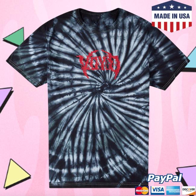 Official Svdden Death Merch White And Black Tie Dye Voyd New Shirt Svddendeath Tie-Dye