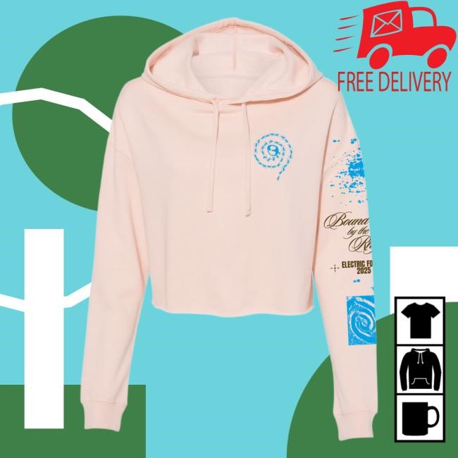 2025 Forest Goods Bound By Rhythm Crop Hoodies Electric Forest Festival Official