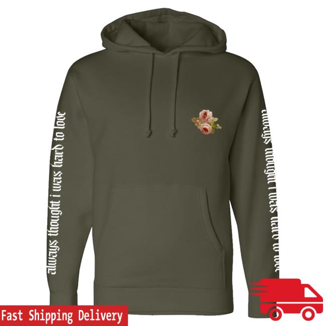 Official Camila Cabello Merch Store Shop CamilaCabello Rose Romance Olive Pull Over Hoodie