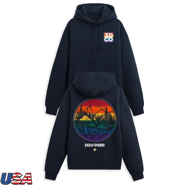 Official Zeds Dead Merch Zeds Dead - Zdco Hood Zeds Dead Apparel Clothing Shop ZedsDead