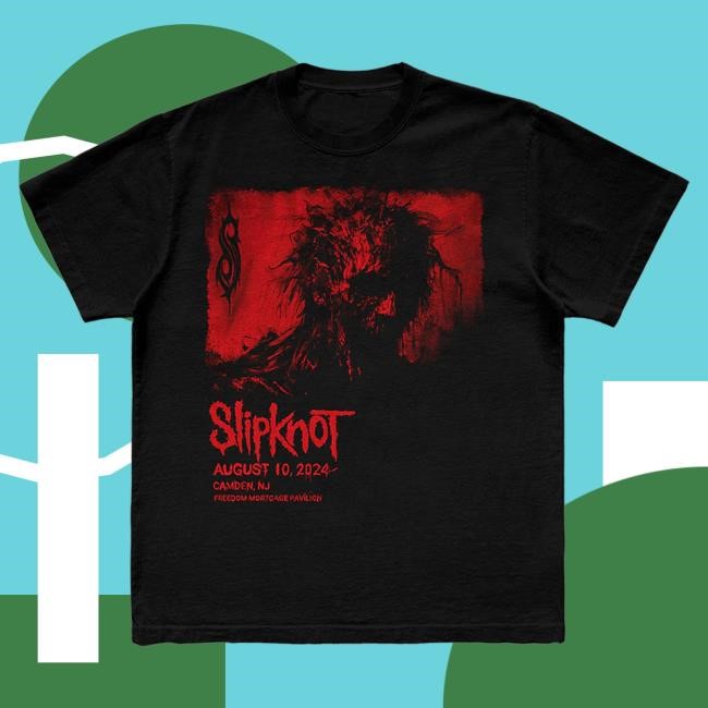 Official Slipknot Merch Store 2024 Tour Camden T Shirt Slipknot Clothing Shop
