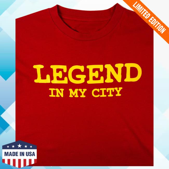 Legend In My City L/S Red Legend In My City Long Sleeve Red