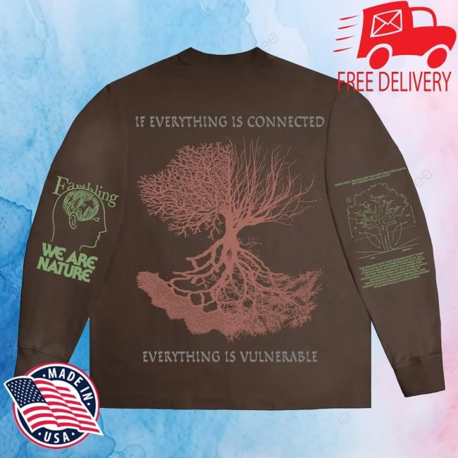 Official Chnge Clothing Store Chnge We Are Nature Long Sleeve Shirt (Mocha)