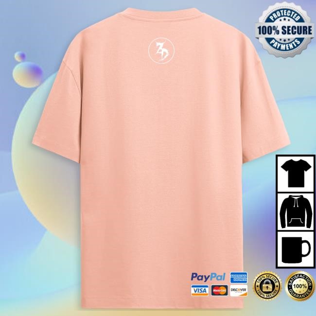 Official Zeds Dead Merch Zeds Dead - Rsih Top Shirt - Peach