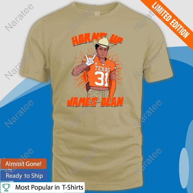 Horns Up Jeams Dean Shirts