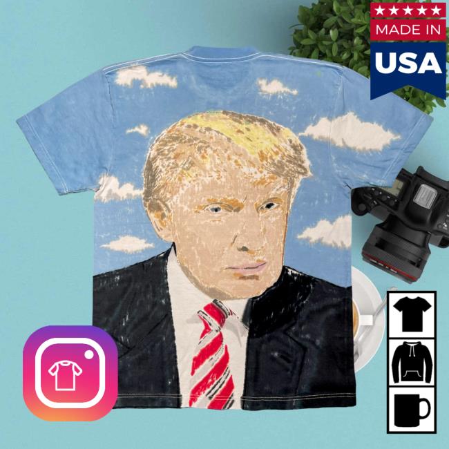 The Tie Dye Company Donald Trump Tie Dye Tshirt