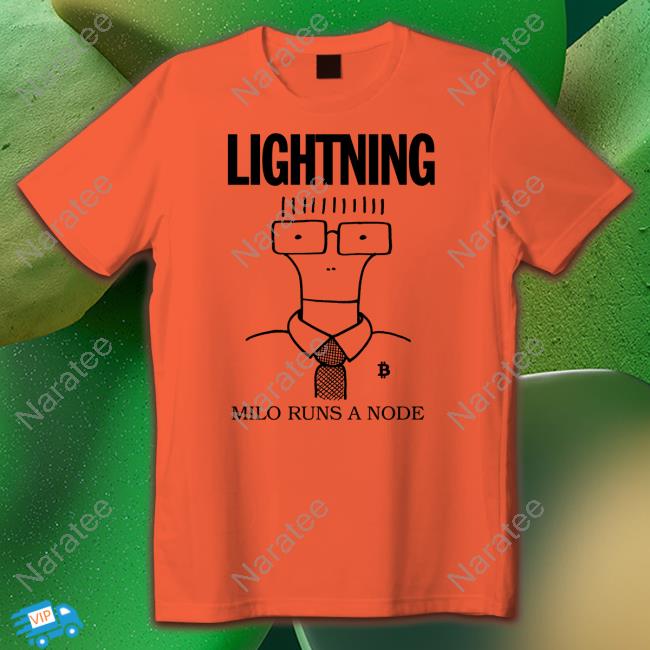 Milo Runs A Node Shirt White