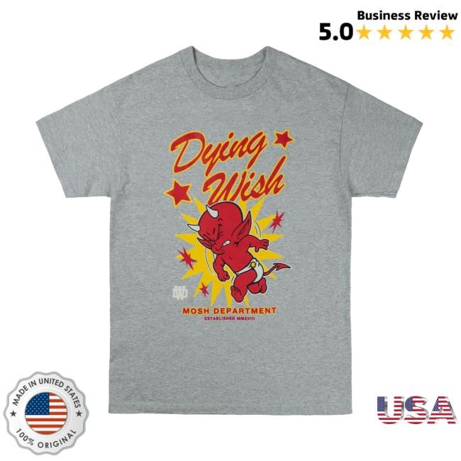 Dying Wish Official Merch Devil Mosh Tee