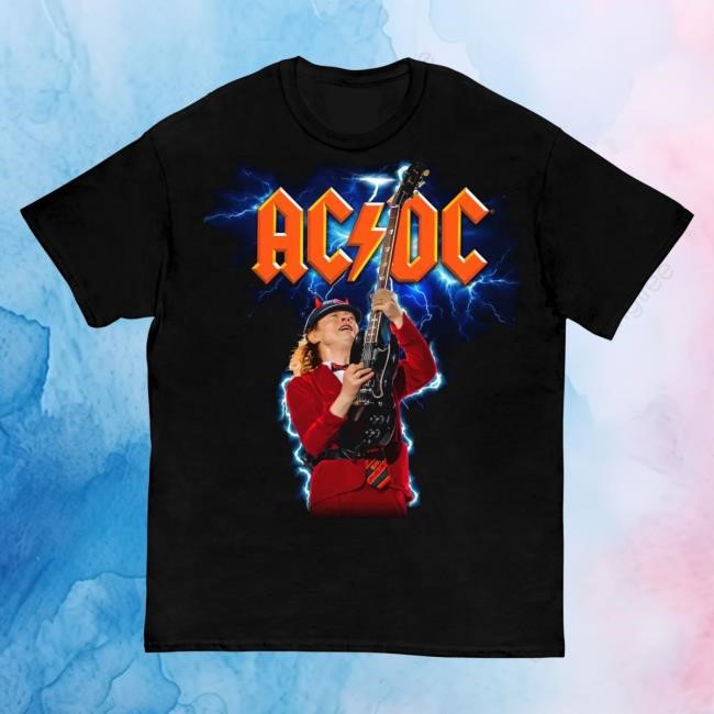Official AcDc Merch Store Ac/Dc Tampa PWR UP Tour Shirts