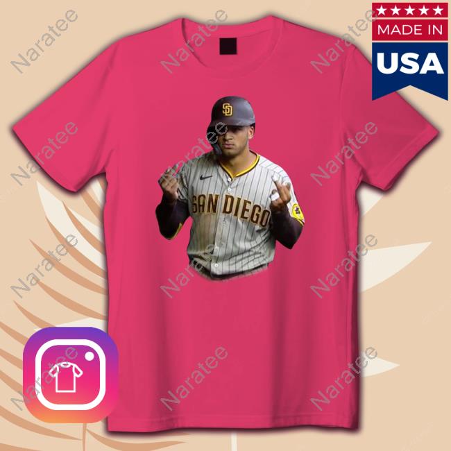 Official Talking Friars Fernando Tatís Jr Trent Grisham Fuck You Tee Grish Flipping Someone Off