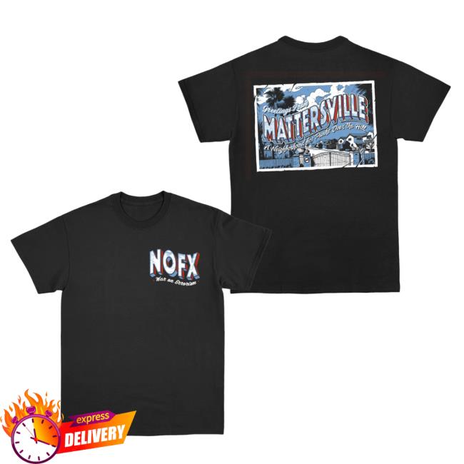 Official Nofx Masterville Long Sleeve Tee