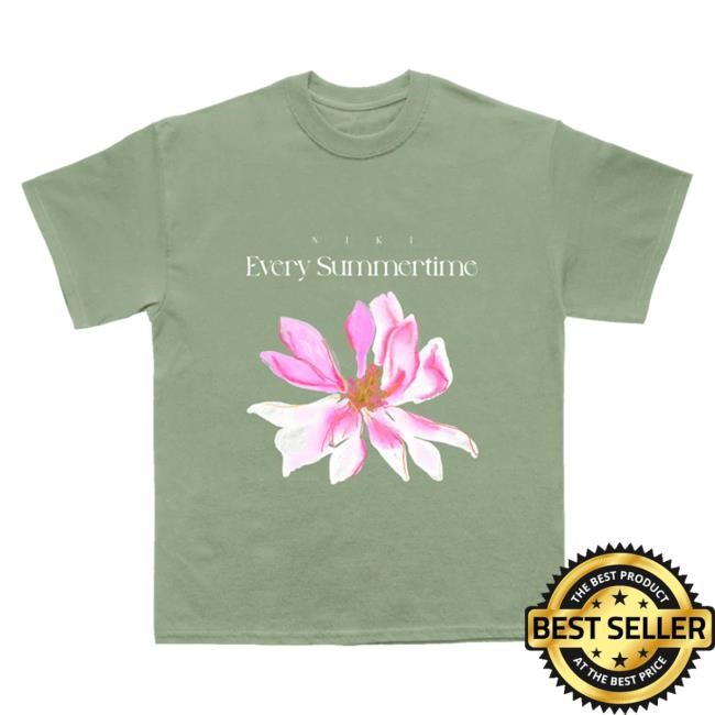 Green Every Summertime Short Sleeve Shirt Official Niki Merchandise