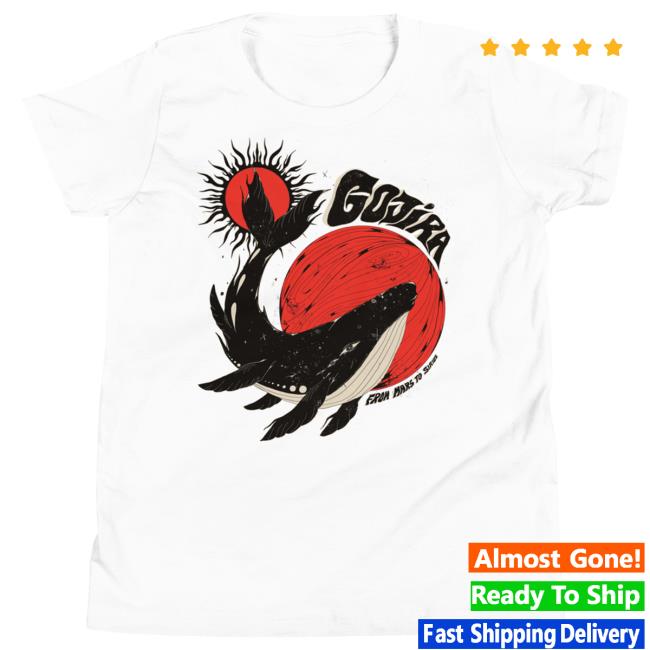 Official Gojira Merch Store Whale Moon Sun New T Shirt