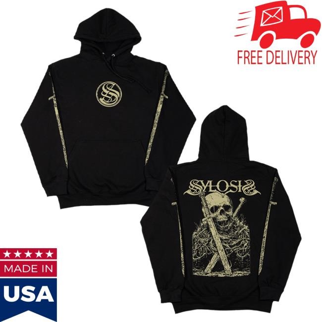 Official Sylosis Skull Hood – Black
