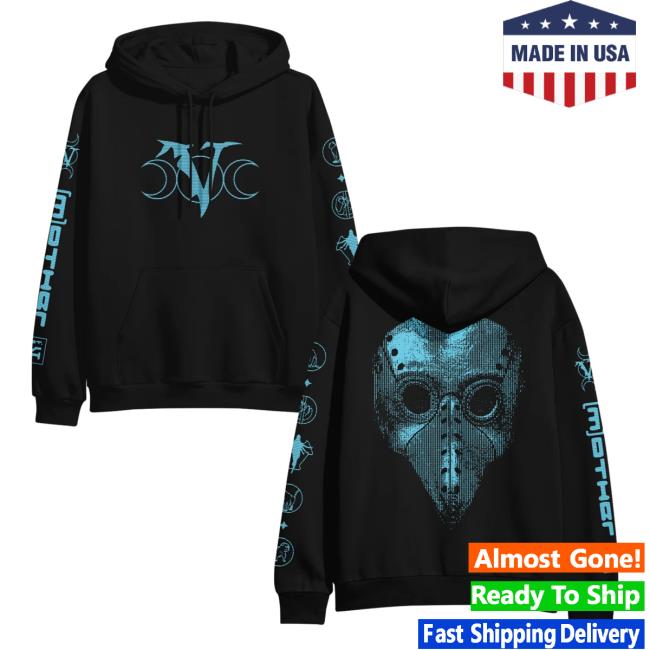 Sumerian Records Veil Of Maya Band Merch Plague Doctor Black Popover Hoodie