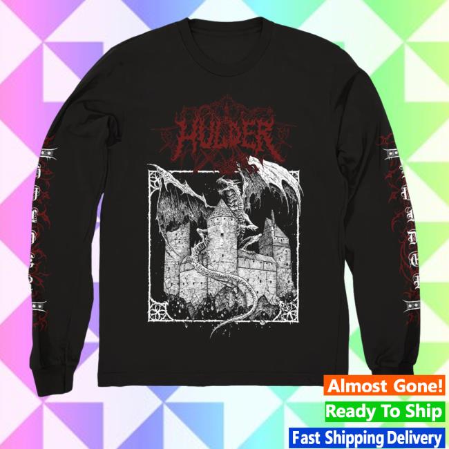 Official Evilgreed Merch Hulder "Dark Medieval Black Metal" Long Sleeve T Shirt
