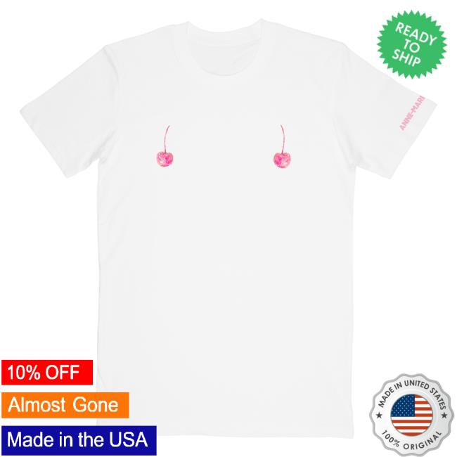 Official Anne-Marie Merch Store Anne Marie Cherry Nips Popover Shirt Anne - Marie Apparel Clothing Shop AnneMarie