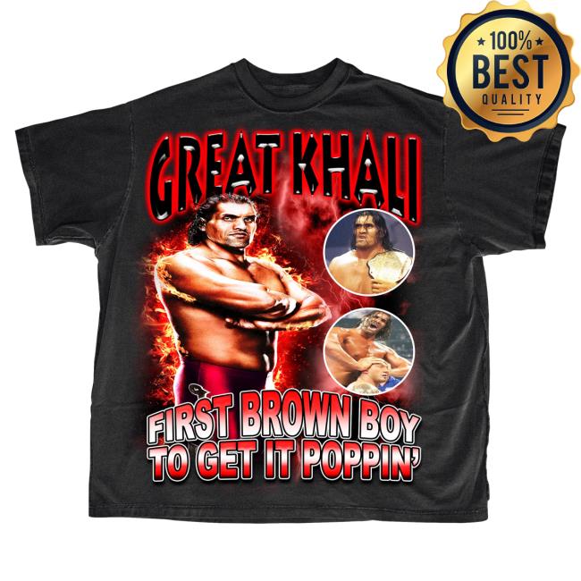 The Great Khali Vintage Tee Shirt
