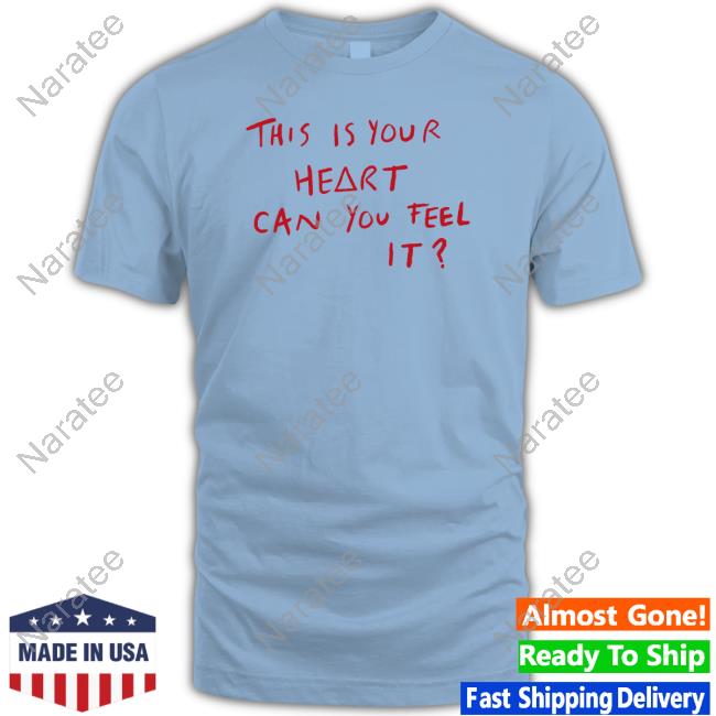 Bastille Merch This Is Your Heart Can You Feel It Tee Bastillebastille