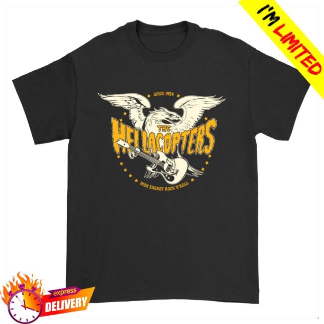 The Hellacopters - Eagle New Tee The Hellacopters Merch