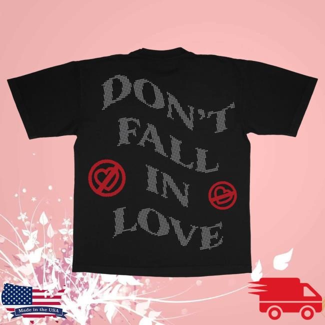 Don't Fall in Love Fest Stone - Black S/S Shirt Complex Merch Store Official