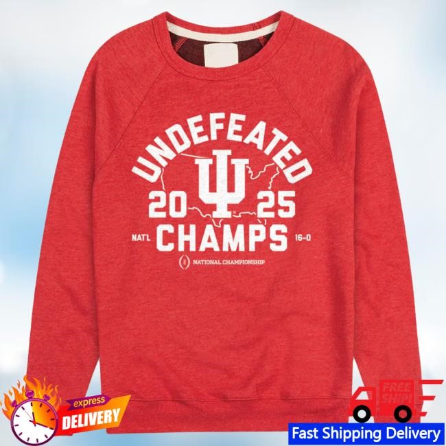 Hoosiers National Champs Crewneck Homefield Apparel NCAA 2026