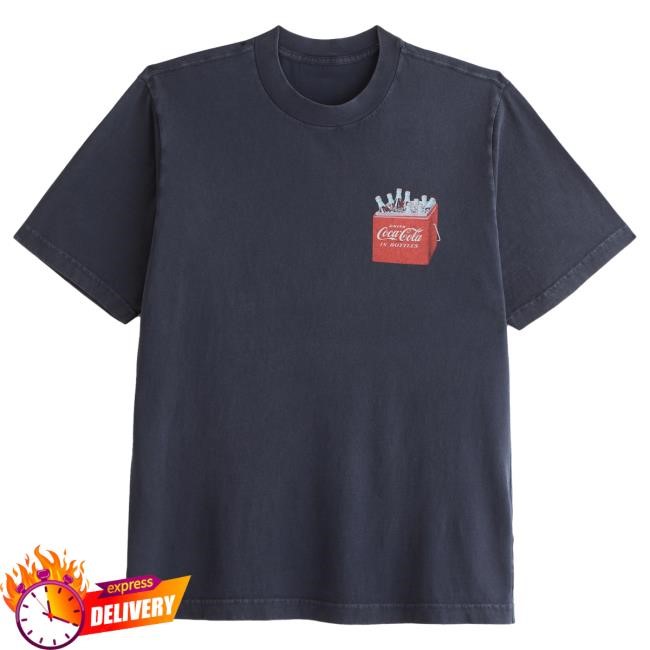 Official Abercrombie And Fitch Apparel Clothing Merch Coca-Cola Vintage-Inspired Graphic T Shirt Abercrombie Store Shop