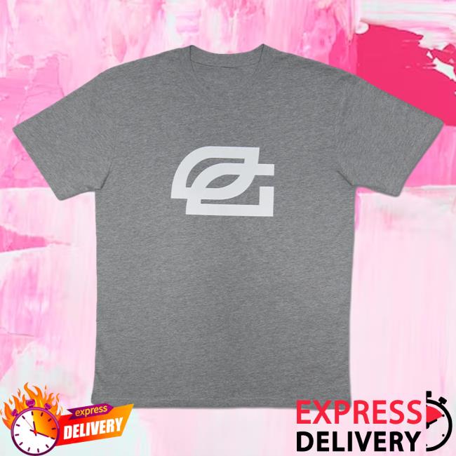 Official Optic Gaming Merch Store Optic Gaming Green Label Big Logo Tee Grey Optic Gaming Apparel Clothing Shop OpticGaming