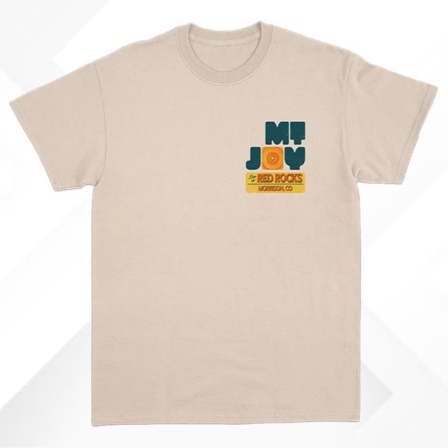 Official Mt Joy Merch Red Rocks 2025 Hood