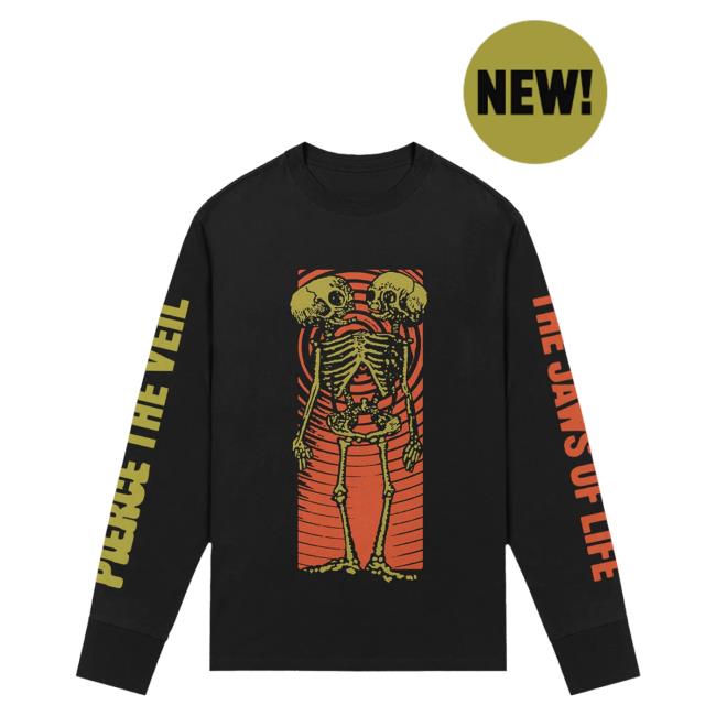 Official Ptv Merch Store Pierce The Veil Skeleton Lovers Longsleeve PtvMerch