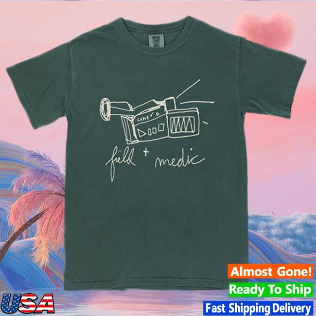 Run For Cover Records Field Medic Camcorder Shirt