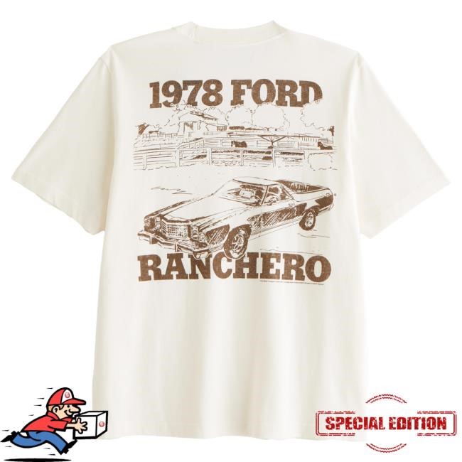 Official Official Abercrombie And Fitch Apparel Clothing Merch Ford Vintage-Inspired Graphic Tee Abercrombiefitch Store Shop