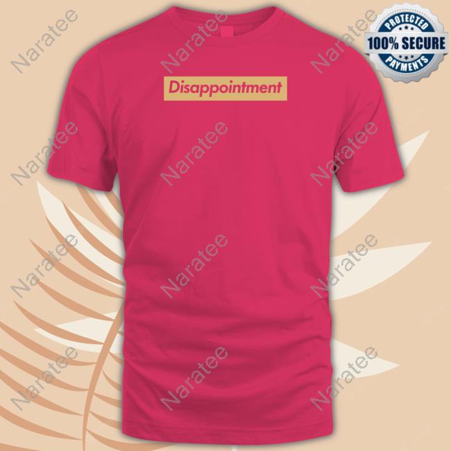 Official Duck Studios Gold Foil Disappointment Shirt