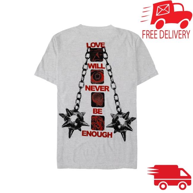 Kublai Khan - Never Enough Sportsgrey New Tee Kublai Khan TX