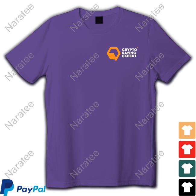 Crypto Saving Expert Tee Shirt