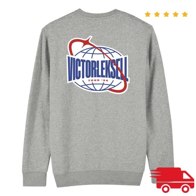 Victor Leksell Official Merch Store Tour Sweatshirt 2024 Victor Leksell Clothing Shop