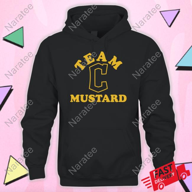Cleveland Guardians Team Mustard Shirt Guardians Hot Dogs