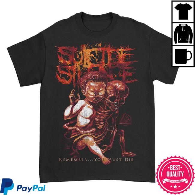 Official Suicide Silence Merch Suicide Silence Remember…You Must Die Shirts Black SuicideSilence