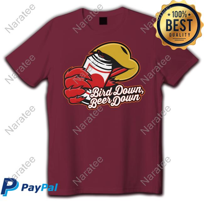 Barstool Sports Bird Down Beer Down Shirt