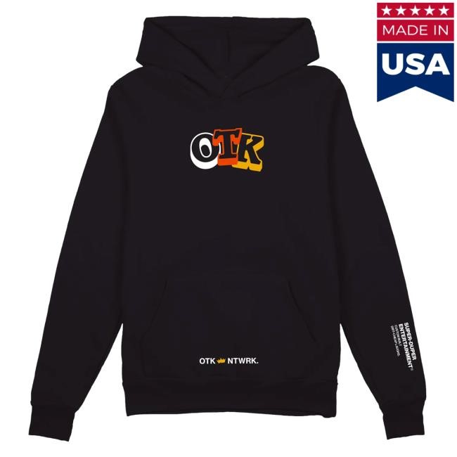 Otk Official Merch Store Worldwide Hoodie Vintage Black Otk Clothing Shop Otk Collection
