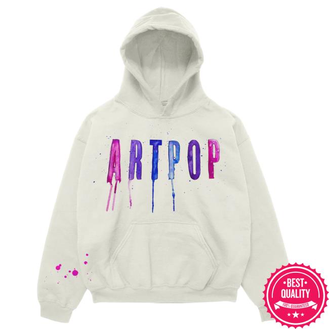Official Interscope Records Lady Gaga Merch Store Artpop Drip Hood LadyGaga Apparel Clothing Shop