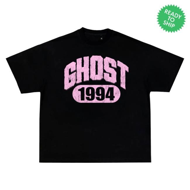 Official Ghost Racing Apparel Ghost Racing Pink 1994 Ghost Popover Shirt - Black