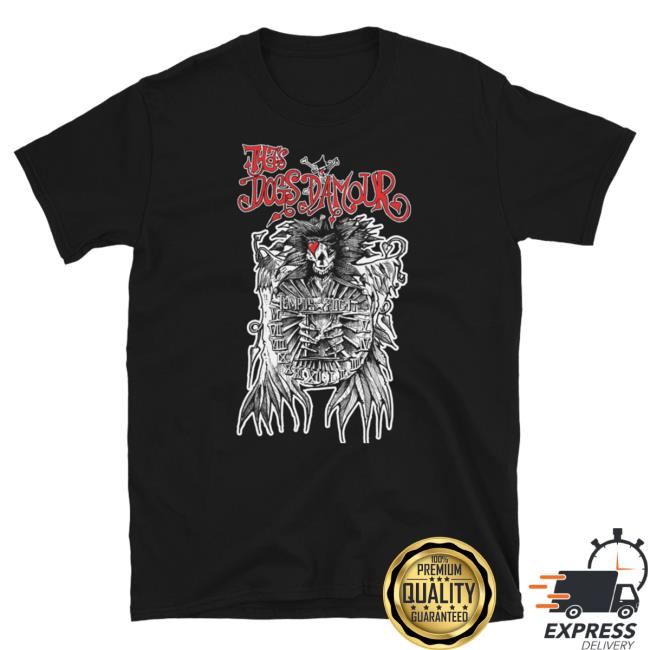 Official Tyla Store Tyla’S Dogs D’Amour – Tempus Fugit – Popover Shirt (black)