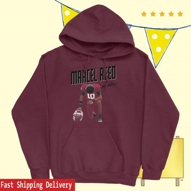 Official Nil Store Merch Shop Marcel Reed Pregame Maroon Crew