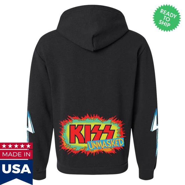 Kiss Unmasked Zip Hood Kiss Band Official Merch Store